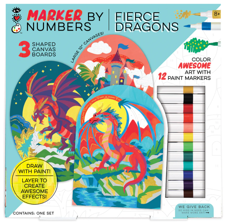 Dragons Marker By Number