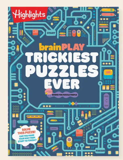 Highlights Brainplay Trickiest Puzzles Ever