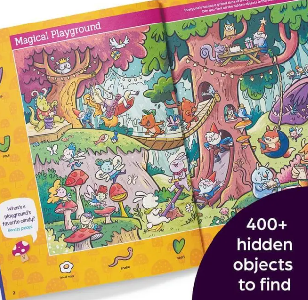 Highlights Magical Woodland Hidden Pictures Deluxe