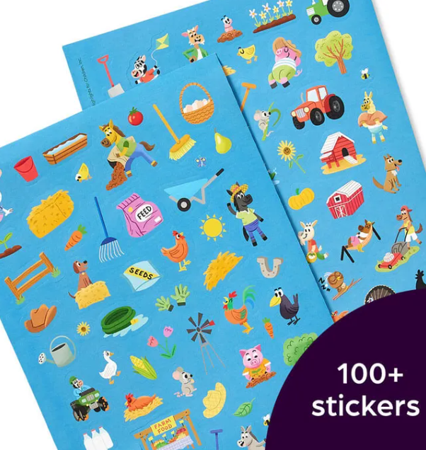 Highlights Hidden Pictures Farm Puzzles Deluxe
