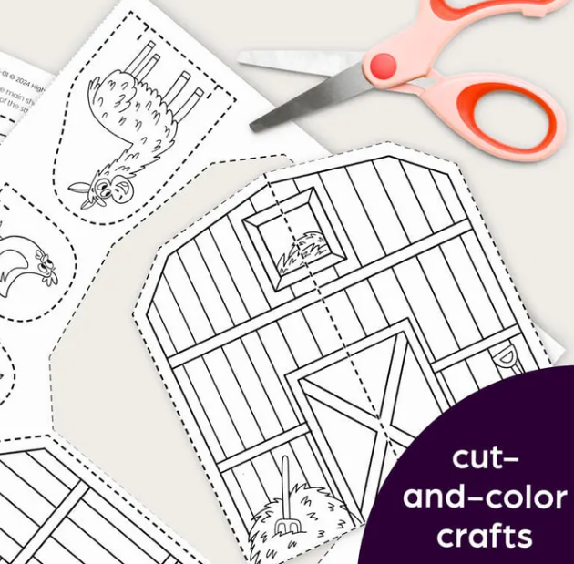 Highlights Hidden Pictures Farm Puzzles Deluxe