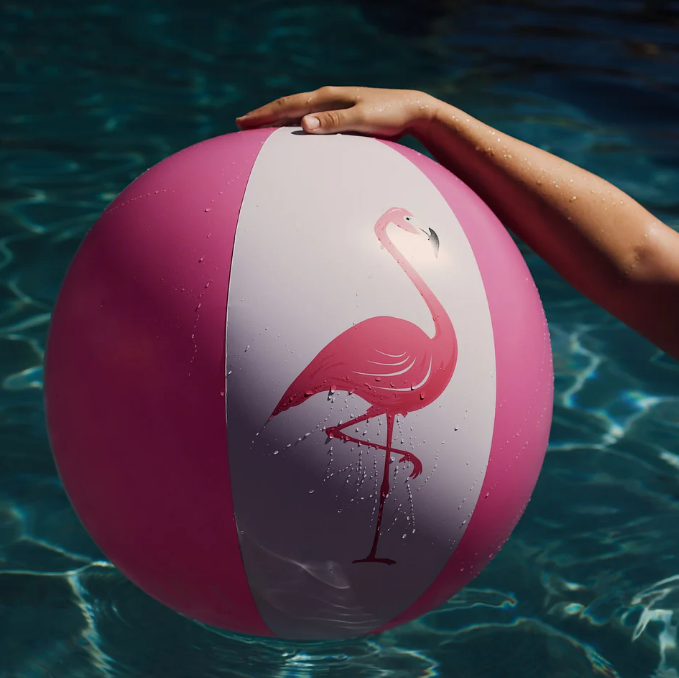 Jumbo Flamingo Beach Ball