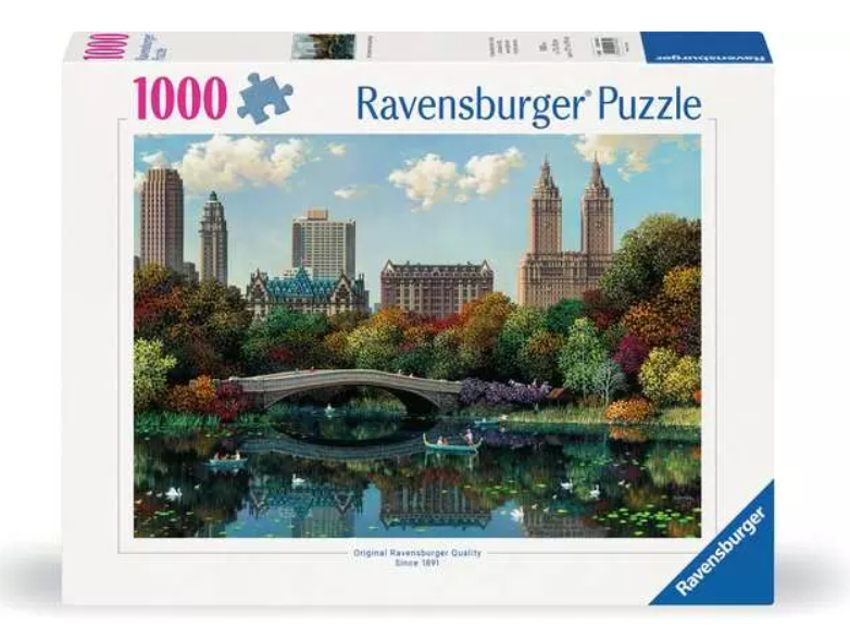 1000 pc NY Central Park Bow Bridge Puzzle