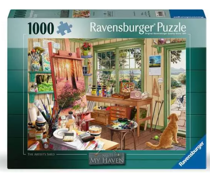 1000 pc The Artists Shed Puzzle