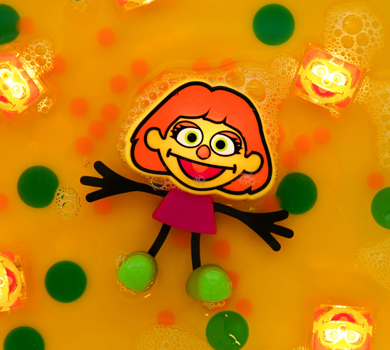 Glo Pals Julia Sesame Street Character
