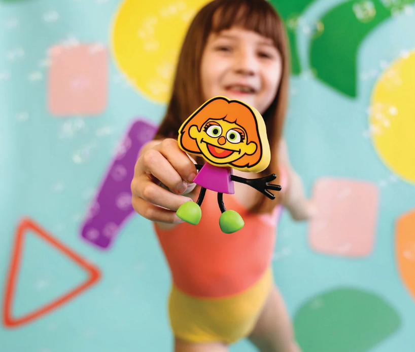Glo Pals Julia Sesame Street Character