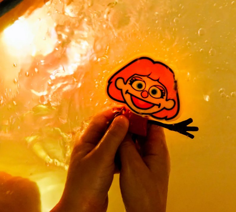 Glo Pals Julia Sesame Street Character