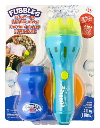 Fubbles Light-Up Bubble Torch