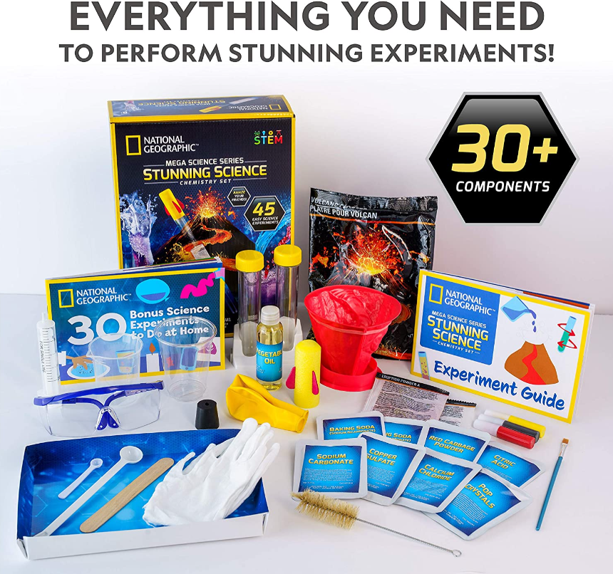 National Geographic Stunning Science Chemistry Set