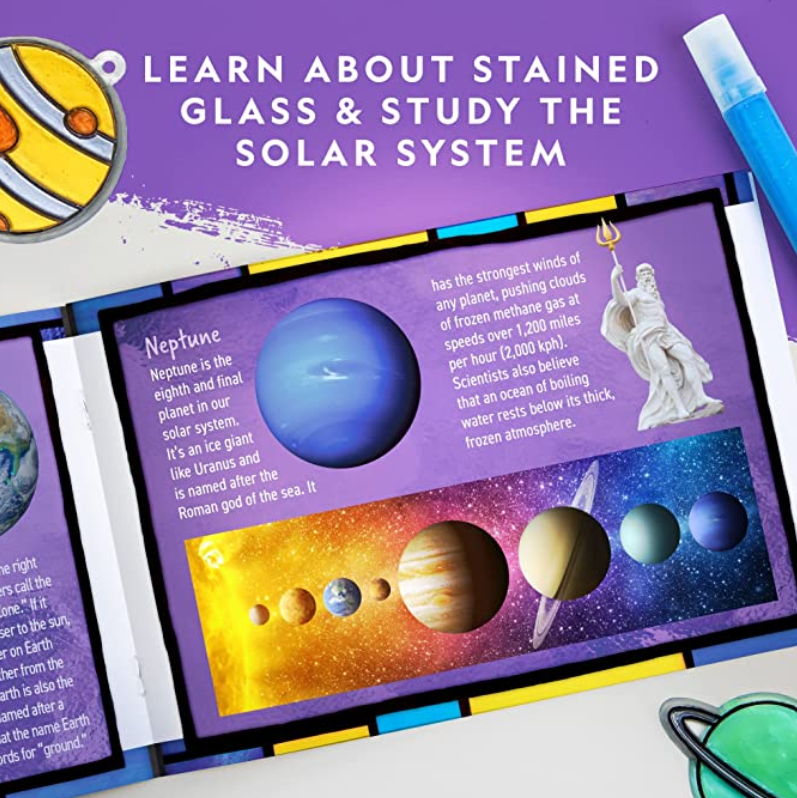 Stained Glass Solar System