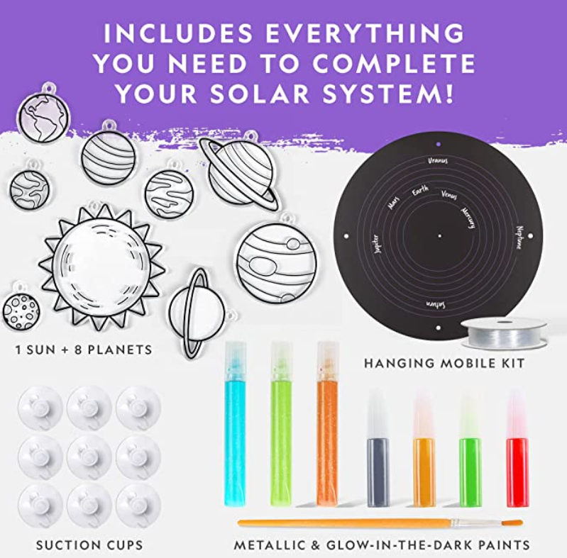 Stained Glass Solar System