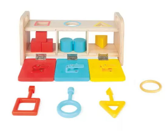 Shape Sorter Box With Keys