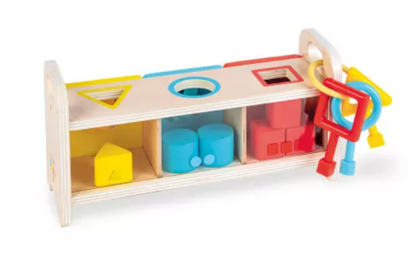 Shape Sorter Box With Keys