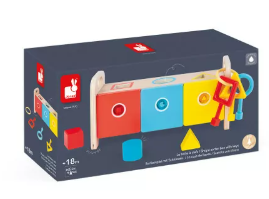 Shape Sorter Box With Keys