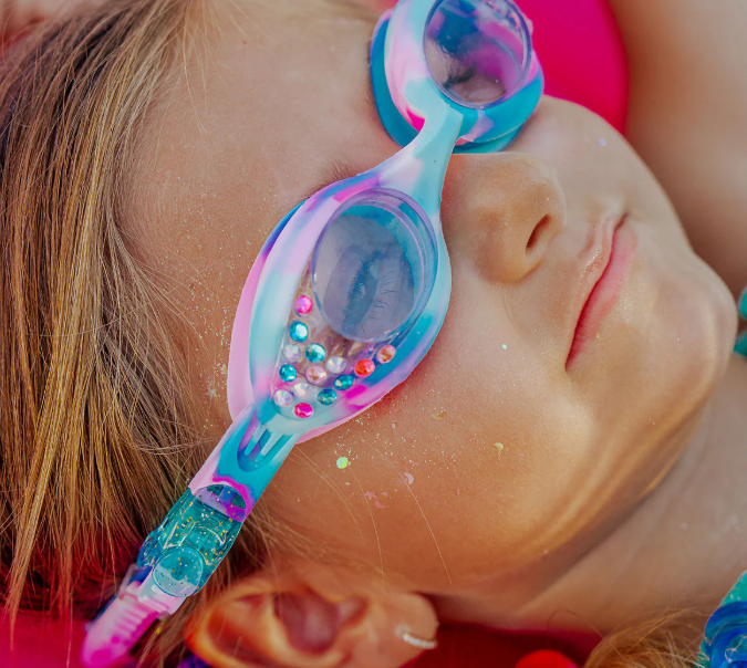 Tiny Taffy Berry Burst Youth Swim Goggles