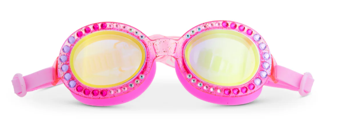 Sparkle Pop Of Purple Youth Swim Goggles