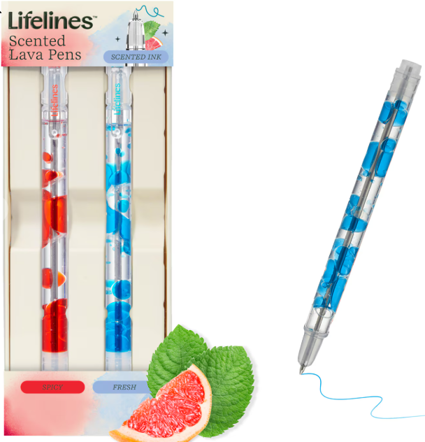 Lava Pen Red Blue 2 Pack