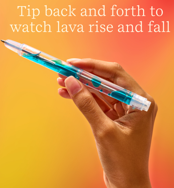 Lava Pen Red Blue 2 Pack