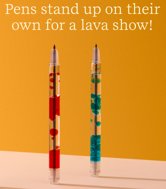 Lava Pen Red Blue 2 Pack