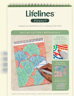 FlowArt Botanicals Dot By Letter