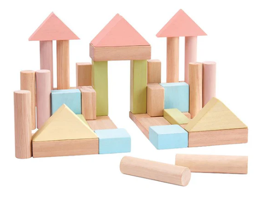 Pastel Blocks 40 Pc