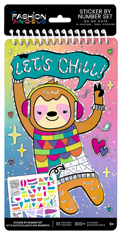 Oh So Cute Sticker By Number