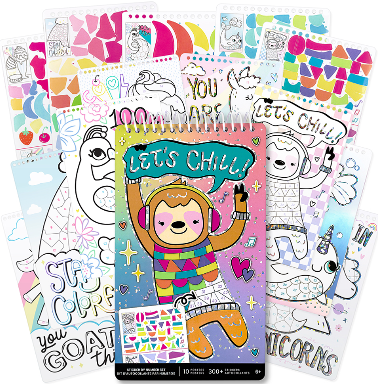 Oh So Cute Sticker By Number