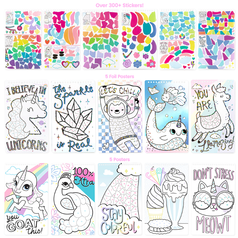 Oh So Cute Sticker By Number