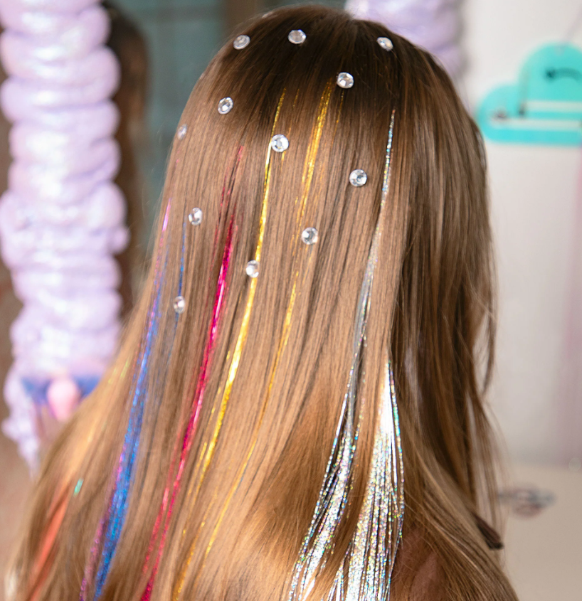 Shimmer And Style Tinsel Hair Kit