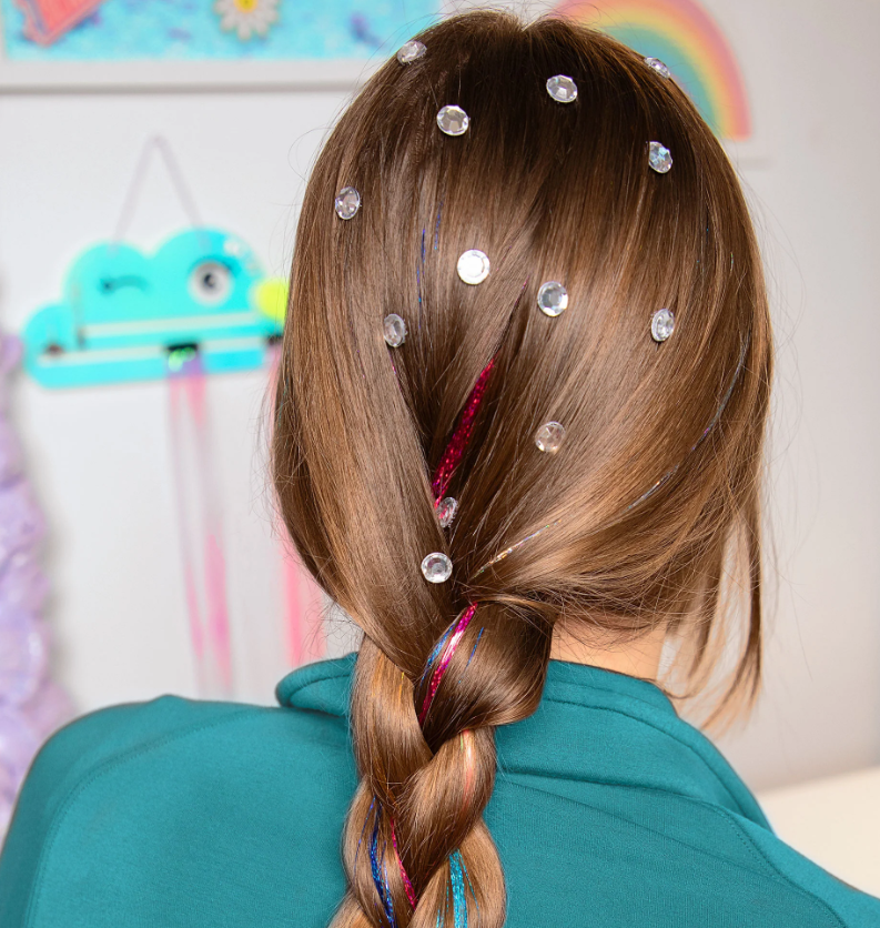 Shimmer And Style Tinsel Hair Kit