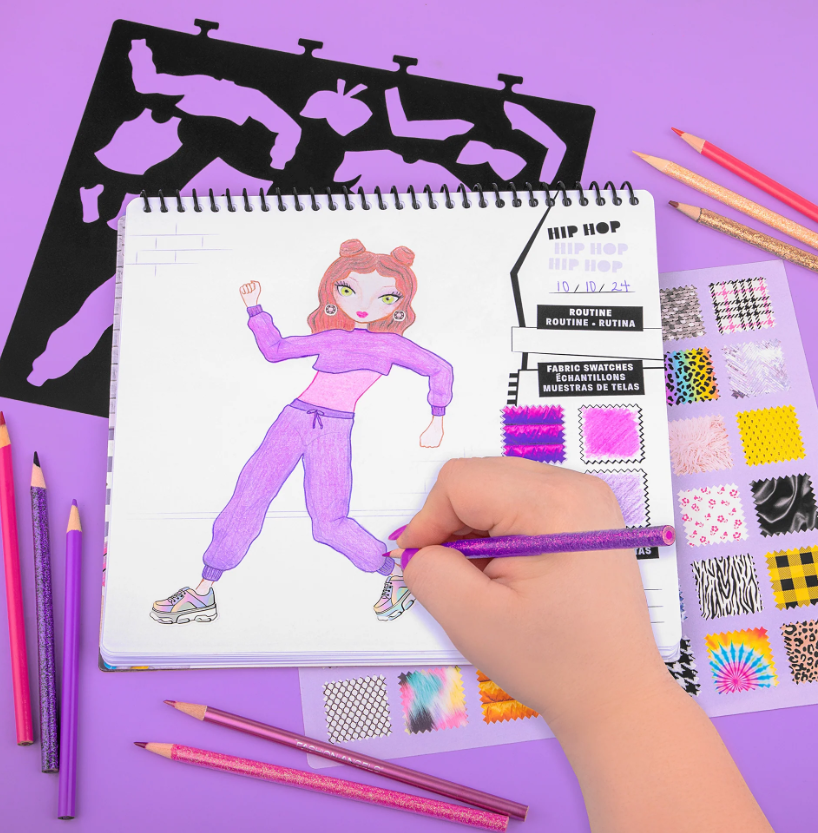 Dance Fashion Design Sketch Pad