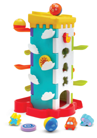 Drop N Roll Activity Tower