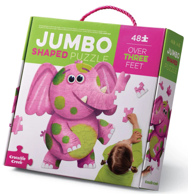 48 pc Elephant Shaped Puzzle