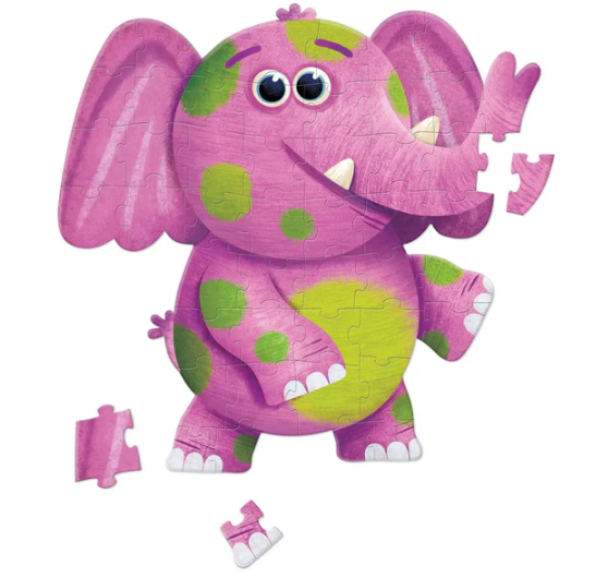 48 pc Elephant Shaped Puzzle