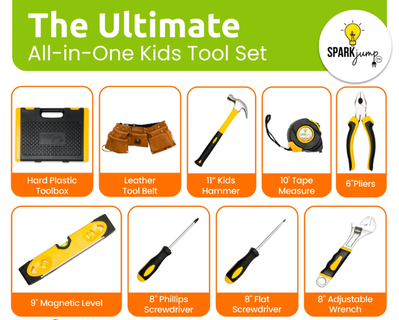 Kids Deluxe Tool Set