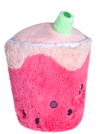 Squishable Mini Strawberry Bubble Tea