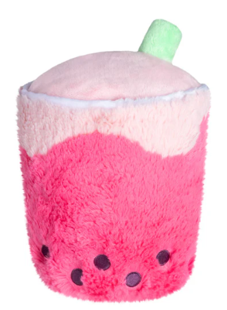 Squishable Mini Strawberry Bubble Tea