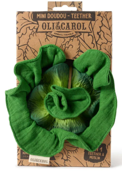 Kendall The Kale Mini Doudou Teether