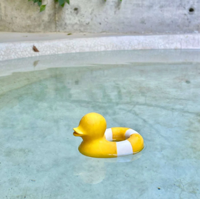 Floatie Duck Yellow Oli & Carol