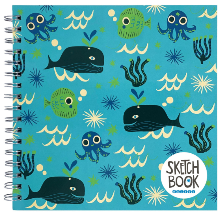 Ocean Friends Sketch Book Snifty