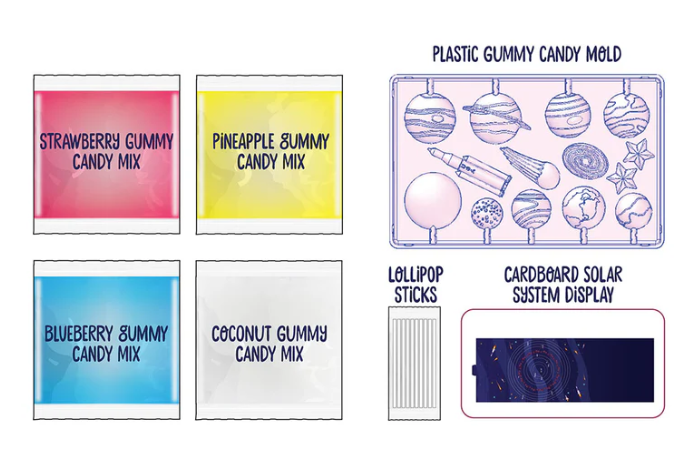 Space Gummy Candy Lab