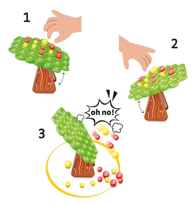 Stay Apple Balance Game