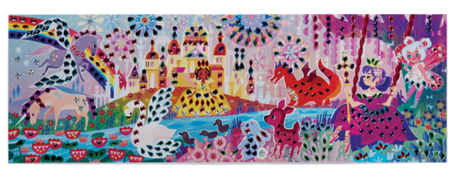 Fairytale Magic Jewel Art Poster