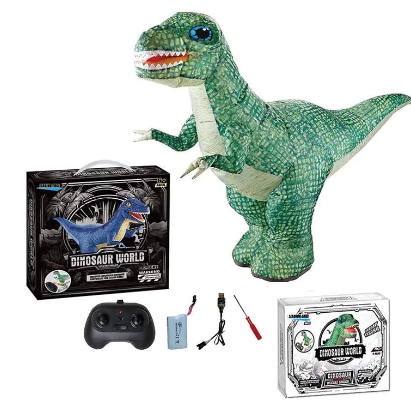 Inflatable Rc Dinosaur - Blue