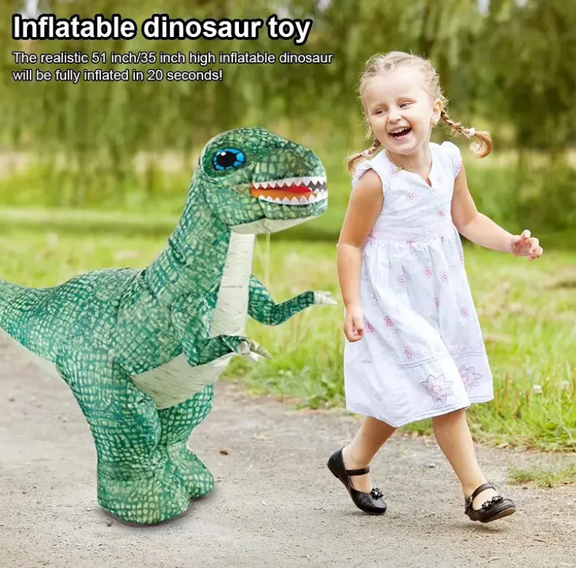 Inflatable Rc Dinosaur - Blue
