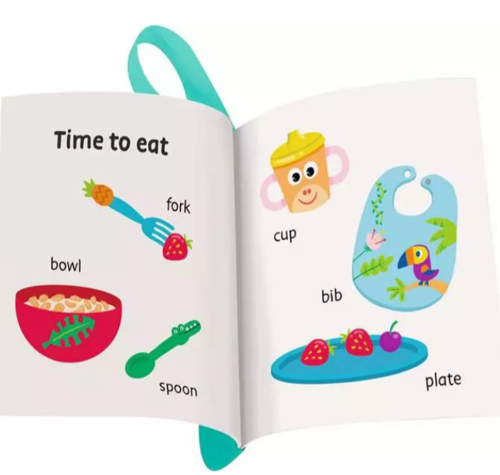 Play+ First Words Flip And Pop Book