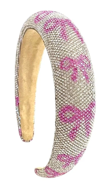 Bow Crystal Headband