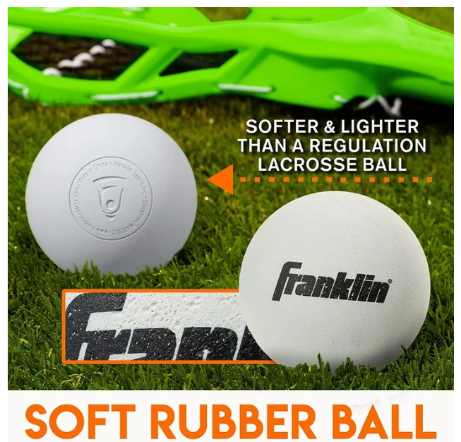 Green Lax 1 Stick & 1 Ball