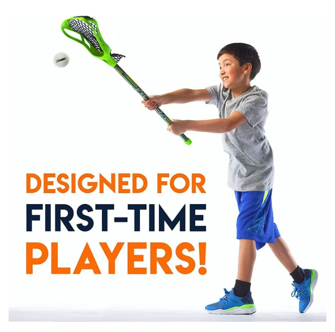 Green Lax 1 Stick & 1 Ball