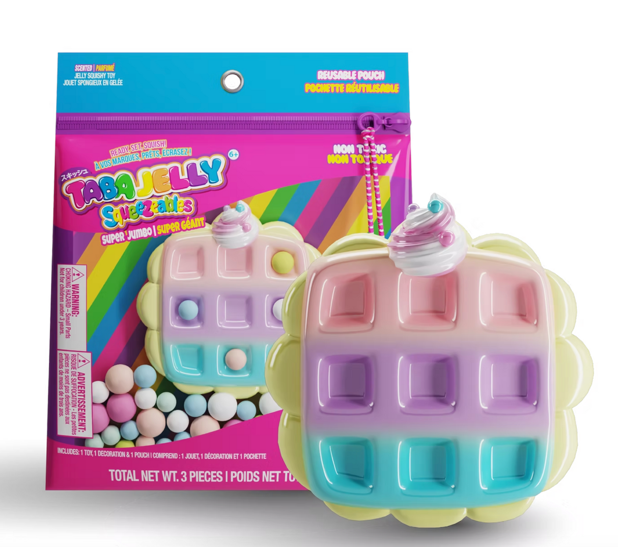 Taba Super Jumbo Squeezable Squishies (sold individually)